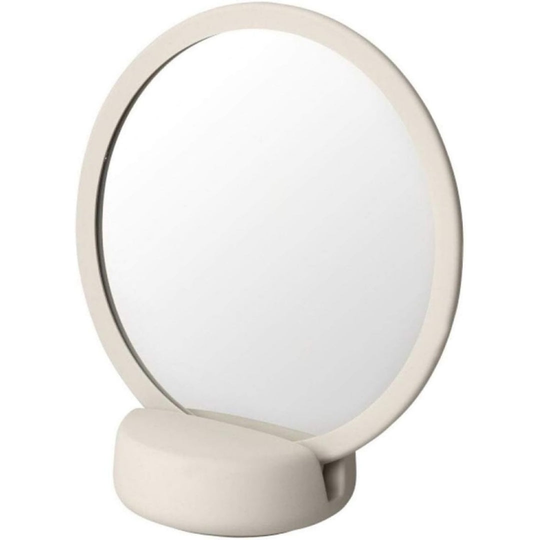 Arredo contemporaneo specchi da tavolo bianco