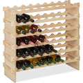 Linea essenziale porta bottiglie da vino in legno impilabile