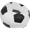 Design versatile pouf impermeabile nero
