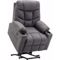 Profilo moderno poltrone relax et chaise longue regolabile grigio