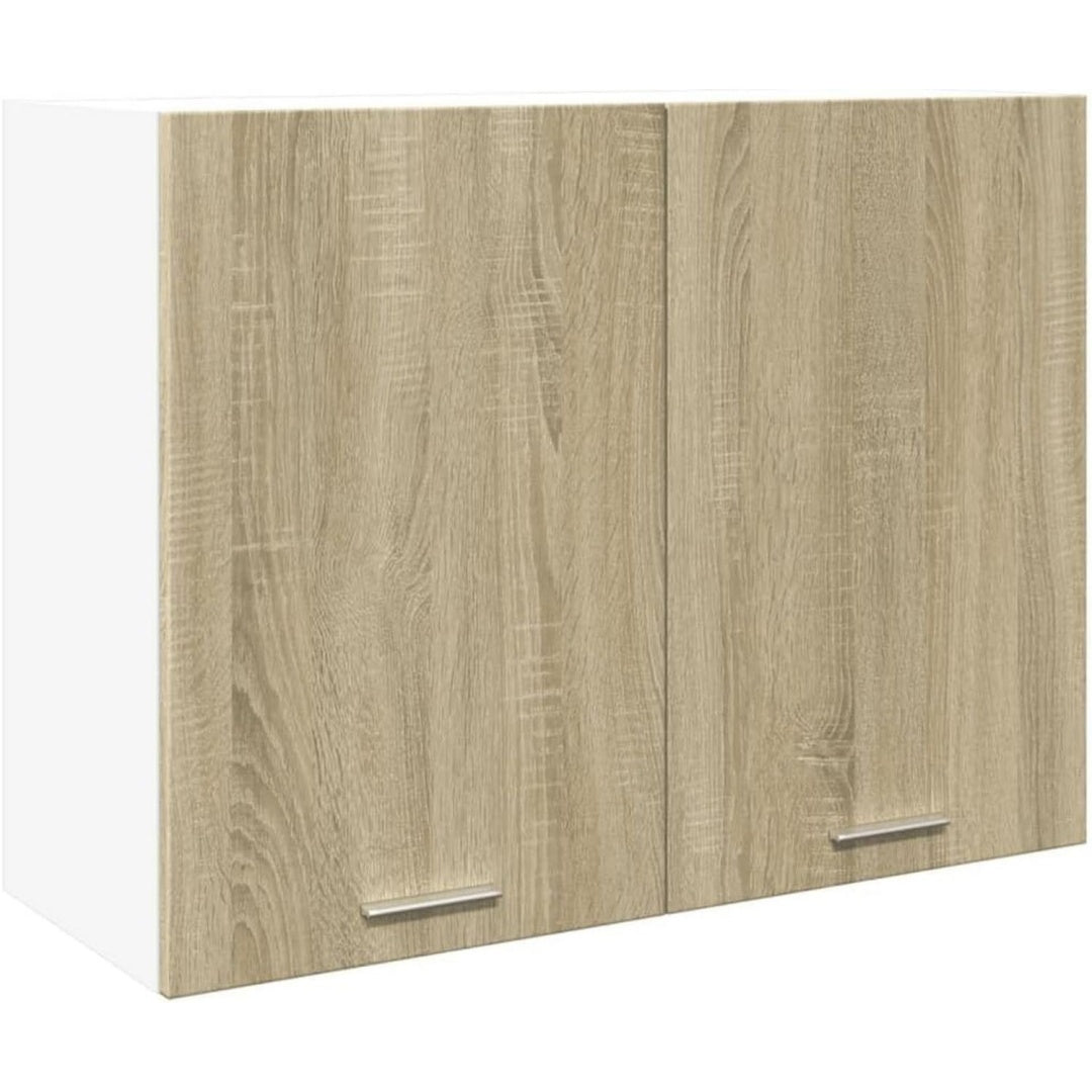Soluzione funzionale mobili a muro in legno salvaspazio