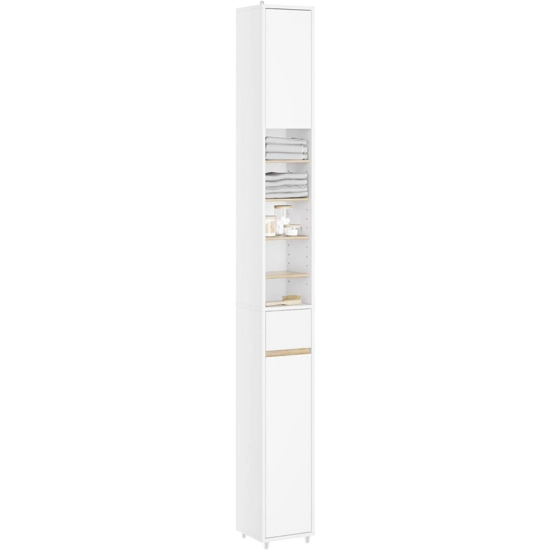 Arredo contemporaneo mobili a terra in legno regolabile salvaspazio