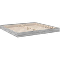 Stile raffinato basi a doghe in legno grigio