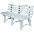 Linea essenziale panche bianco
