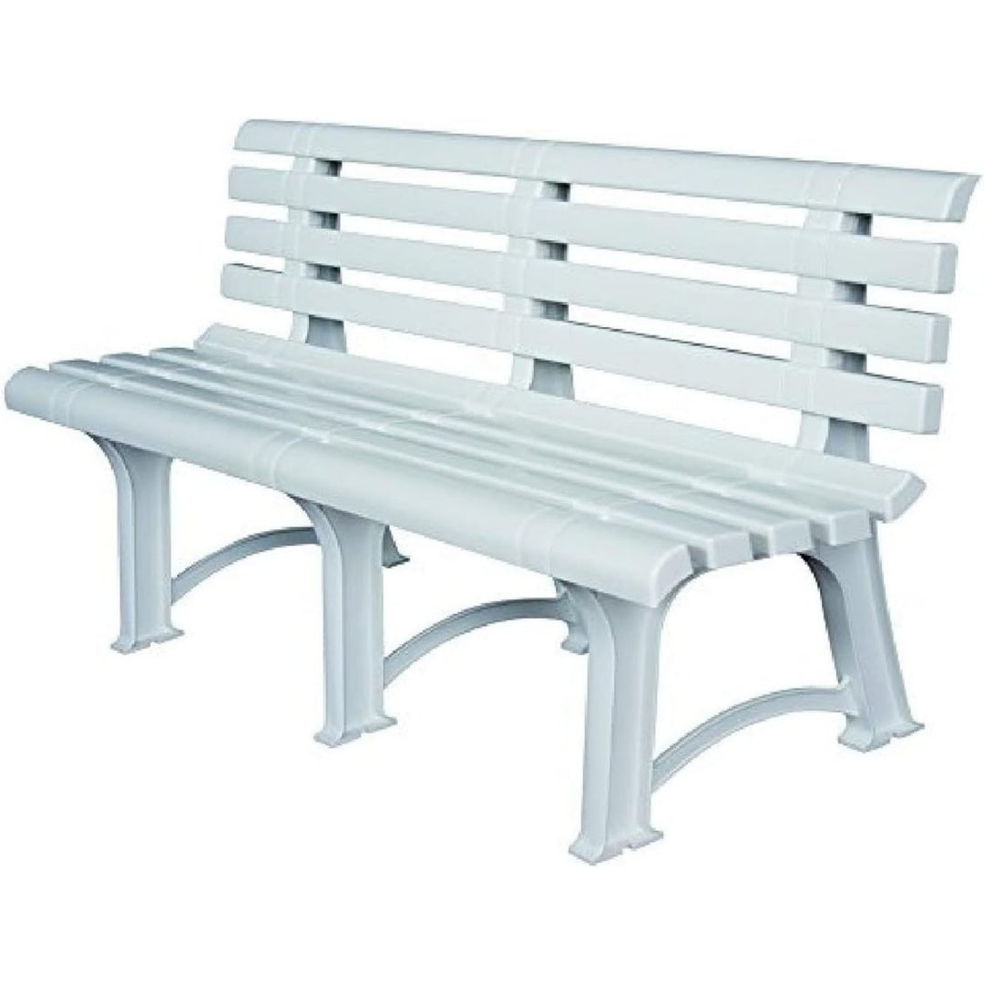 Linea essenziale panche bianco