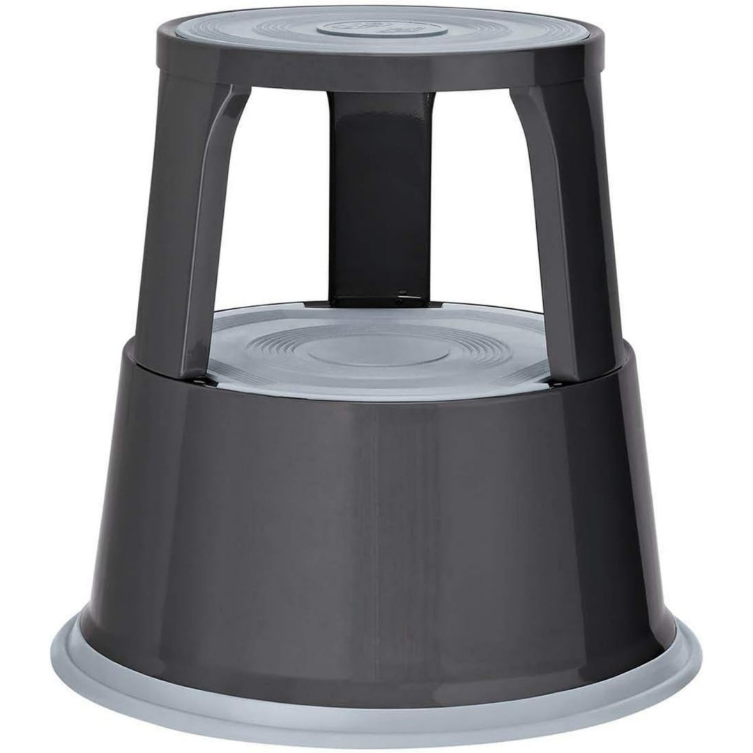 Accento naturale scalette in metallo antiscivolo grigio
