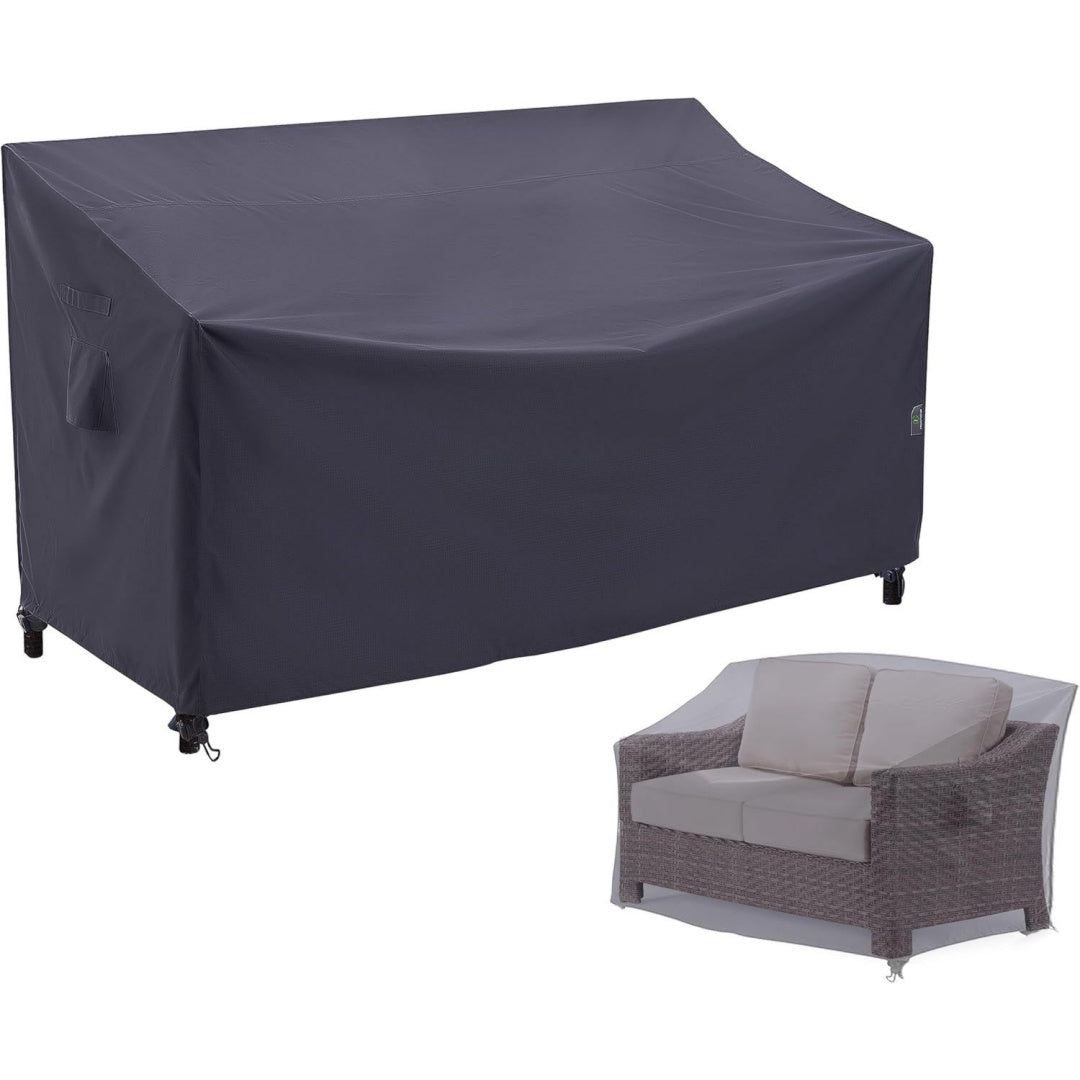 Eleganza pratica coperture per panche impermeabile grigio