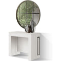 Accento naturale console e tavoli da divano bianco
