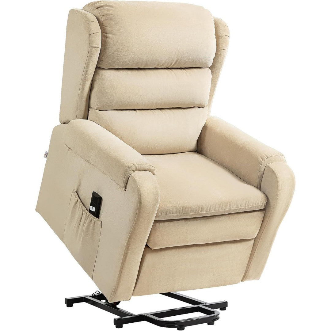 Linea essenziale poltrone reclinabili regolabile beige